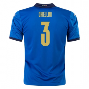 Italia Giorgio Chiellini 3 Hjemmedrakt EM 2020 – Kortermet