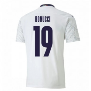 Italia Leonardo Bonucci 19 Bortedrakt EM 2020 – Kortermet