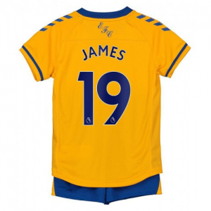James Rodríguez 19 Barn Borte Draktsett 2020 21 – Kortermet(Inkluderer shorts)