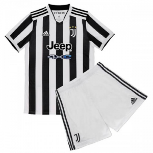 Juventus Barn Hjemme Draktsett 2021 2022 – Kortermet(Inkluderer shorts)