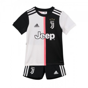 Juventus Barn Hjemme Draktsetts 2019 20- Kortermet(Inkluderer shorts)