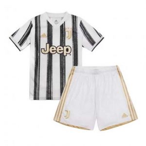 Juventus Barn Hjemme Draktsett 2020 21 – Kortermet(Inkluderer shorts)