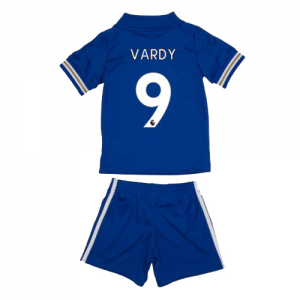 Leicester City Jamie Vardy 9 Barn Hjemme Draktsett 2020 21 – Kortermet(Inkluderer shorts)