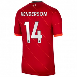 Liverpool Jordan Henderson 14 Hjemmedrakter 2021-22 – Kortermet