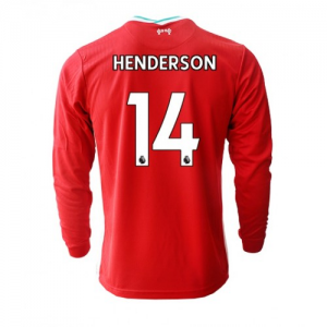 Liverpool Jordan Henderson 14 Hjemmedrakter 2020 21 – Langermet