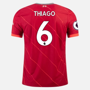 Liverpool Thiago Alcantara 6 Hjemmedrakter 2021-22 – Kortermet