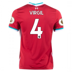 Liverpool Virgil van Dijk 4 Hjemmedrakter 2020 21 – Kortermet
