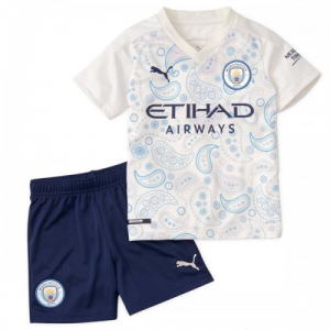 Manchester City Barn Tredje Draktsett 2020 21 – Kortermet(Inkluderer shorts)