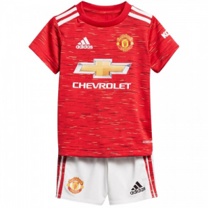 Manchester United Barn Hjemme Draktsett 2020 21 – Kortermet(Inkluderer shorts)