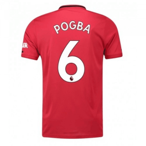 Manchester United Paul Pogba 6 Hjemmedraktsett 2019 20 – Kortermet