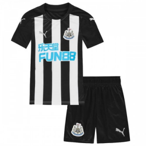 Newcastle United Barn Hjemme Draktsett 2020 21 – Kortermet(Inkluderer shorts)