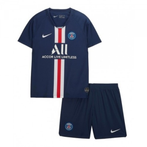 Paris Saint Germain Barn Hjemme Draktsetts 2019 20- Kortermet(Inkluderer shorts)