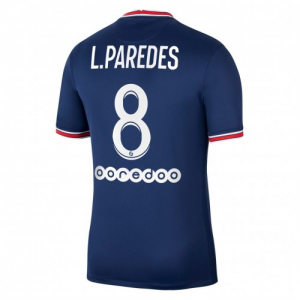 Paris Saint Germain PSG Leandro Paredes 8 Hjemmedrakter 2021-22 – Kortermet