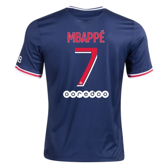 Paris Saint Germain PSG Kylian Mbappe – fotballklær barn,fotballklær ...