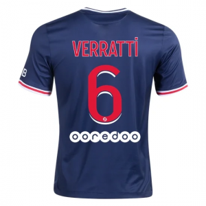 Paris Saint Germain PSG Marco Verratti 6 Hjemmedrakter 2020 21 – Kortermet