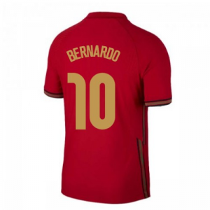 Portugal Bernardo Silva 10 Hjemmedrakter 20-21 – Kortermet