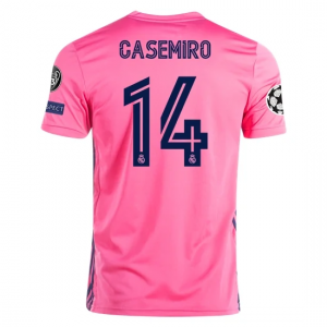 Real Madrid Casemiro 14 Bortedrakter 2020 21 – Kortermet