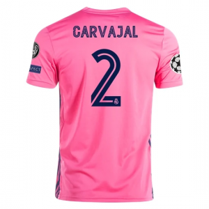 Real Madrid Dani Carvajal 2 Bortedrakter 2020 21 – Kortermet