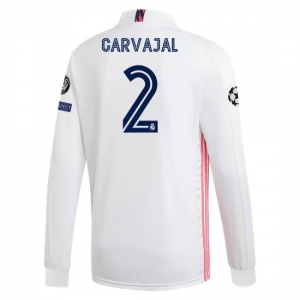Real Madrid Dani Carvajal 2 Hjemmedrakter 2020 21 – Langermet