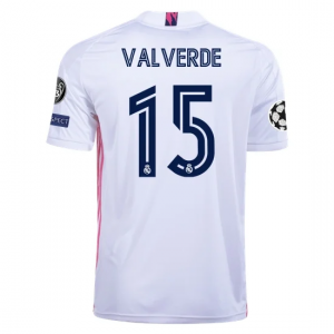 Real Madrid Federico Valverde 15 Hjemmedrakter 2020 21 – Kortermet