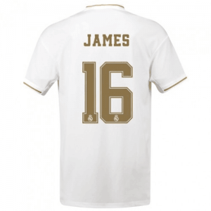 Real Madrid James Rodríguez 16 Hjemmedraktsett 2019 20 – Kortermet