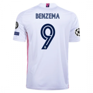 Real Madrid Karim Benzema 9 Hjemmedrakter 2020 21 – Kortermet