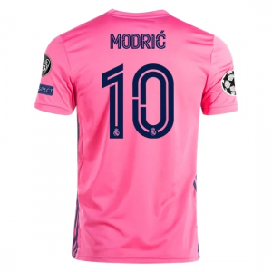Real Madrid Luka Modric 10 Bortedrakter 2020 21 – Kortermet