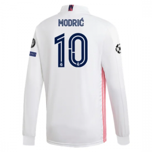 Real Madrid Luka Modric 10 Hjemmedrakter 2020 21 – Langermet