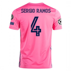 Real Madrid Sergio Ramos 4 Bortedrakter 2020 21 – Kortermet