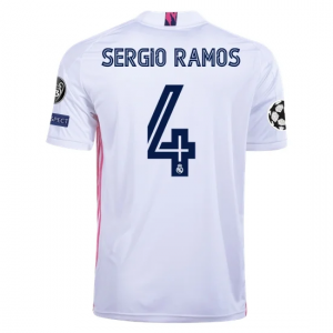 Real Madrid Sergio Ramos 4 Hjemmedrakter 2020 21 – Kortermet