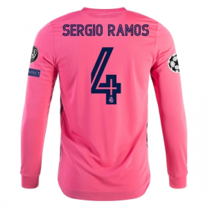 Real Madrid Sergio Ramos 4 Bortedrakter 2020 21 – Langermet