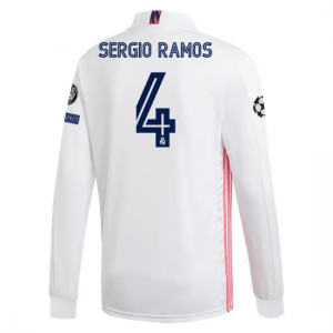 Real Madrid Sergio Ramos 4 Hjemmedrakter 2020 21 – Langermet