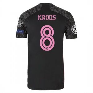 Real Madrid Toni Kroos 8 Tredjedrakter 2020 21 – Kortermet