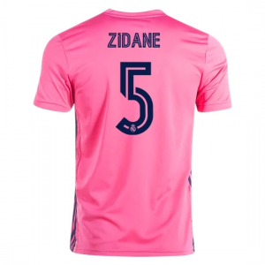 Real Madrid Zinedine Zidane 5 Bortedrakter 2020 21 – Kortermet