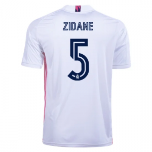 Real Madrid Zinedine Zidane 5 Hjemmedrakter 2020 21 – Kortermet