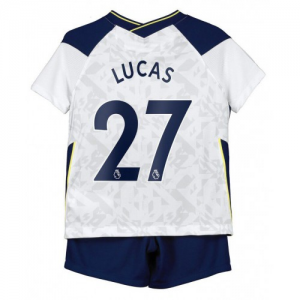 Tottenham Hotspur Lucas Moura 27 Barn Hjemme Draktsett 2020 21 – Kortermet(Inkluderer shorts)