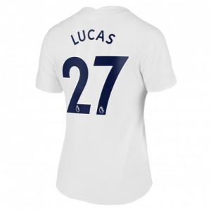 Tottenham Hotspur Lucas Moura 27 Dame Hjemmedrakter 2021 22 – Kortermet