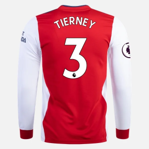 Billige Fotballdrakter Arsenal Kieran Tierney 3 Hjemmedrakt 2021/22 – Langermet