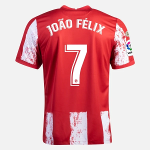 Billige Fotballdrakter Atlético Madrid Joao Felix 7 Hjemmedrakt 2021/22 – Kortermet