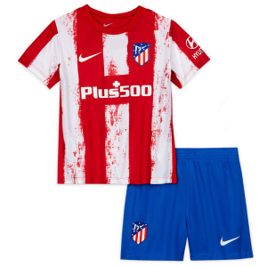 Fotballdrakter Atlético Madrid Barn Hjemme Draktsett 21 2022 – Kortermet