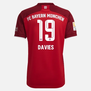 Billige Fotballdrakter FC Bayern München Alphonso Davies 19 Hjemmedrakt 2021/22 – Kortermet