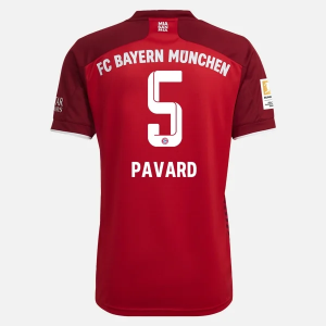 Billige Fotballdrakter FC Bayern München Benjamin Pavard 5 Hjemmedrakt 2021/22 – Kortermet