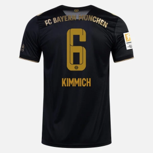 Billige Fotballdrakter FC Bayern München Joshua Kimmich 6 Bortedrakt 2021/22 – Kortermet