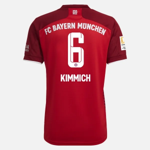 Billige Fotballdrakter FC Bayern München Joshua Kimmich 6 Hjemmedrakt 2021/22 – Kortermet