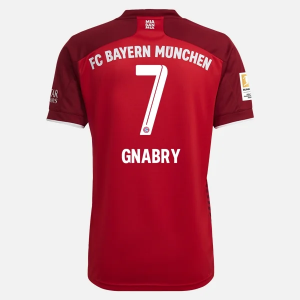 Billige Fotballdrakter FC Bayern München Serge Gnabry 7 Hjemmedrakt 2021/22 – Kortermet