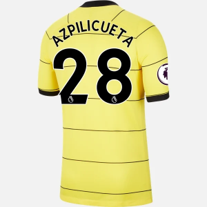 Billige Fotballdrakter Chelsea Cesar Azpilicueta 28 Bortedrakt  2021/22 – Kortermet