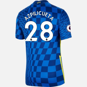 Billige Fotballdrakter Chelsea Cesar Azpilicueta 28 Hjemmedrakt  2021/22 – Kortermet