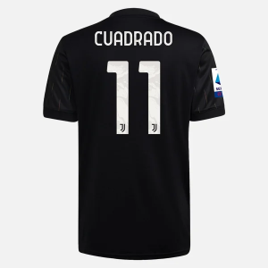 Billige Fotballdrakter Juventus Juan Cuadrado 11 Bortedrakt  2021/22 – Kortermet