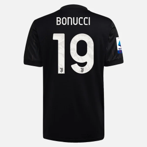 Billige Fotballdrakter Juventus Leonardo Bonucci 19 Bortedrakt  2021/22 – Kortermet