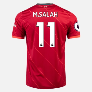 Billige Fotballdrakter Liverpool FC Mohamed Salah 11 Hjemmedrakt  2021/22 – Kortermet